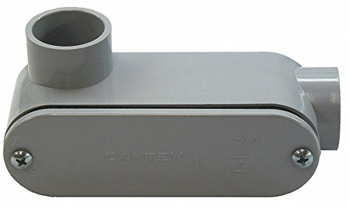 PVC Conduit Outlet Body for Electrical Installation, Suitable for Residential Use, Easy Installation, Compatible with M